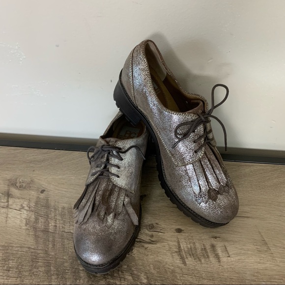 BC Because Music is my Heartbeat CHUNKY Gold SHOES - Picture 3 of 6